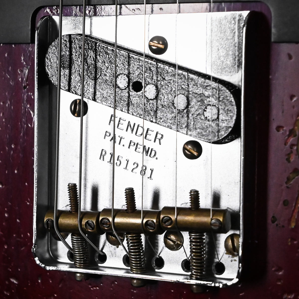 Fender Custom Shop '52 Telecaster Super Heavy Relic- Aged Bing Cherry Transparent 2026 (R151281)