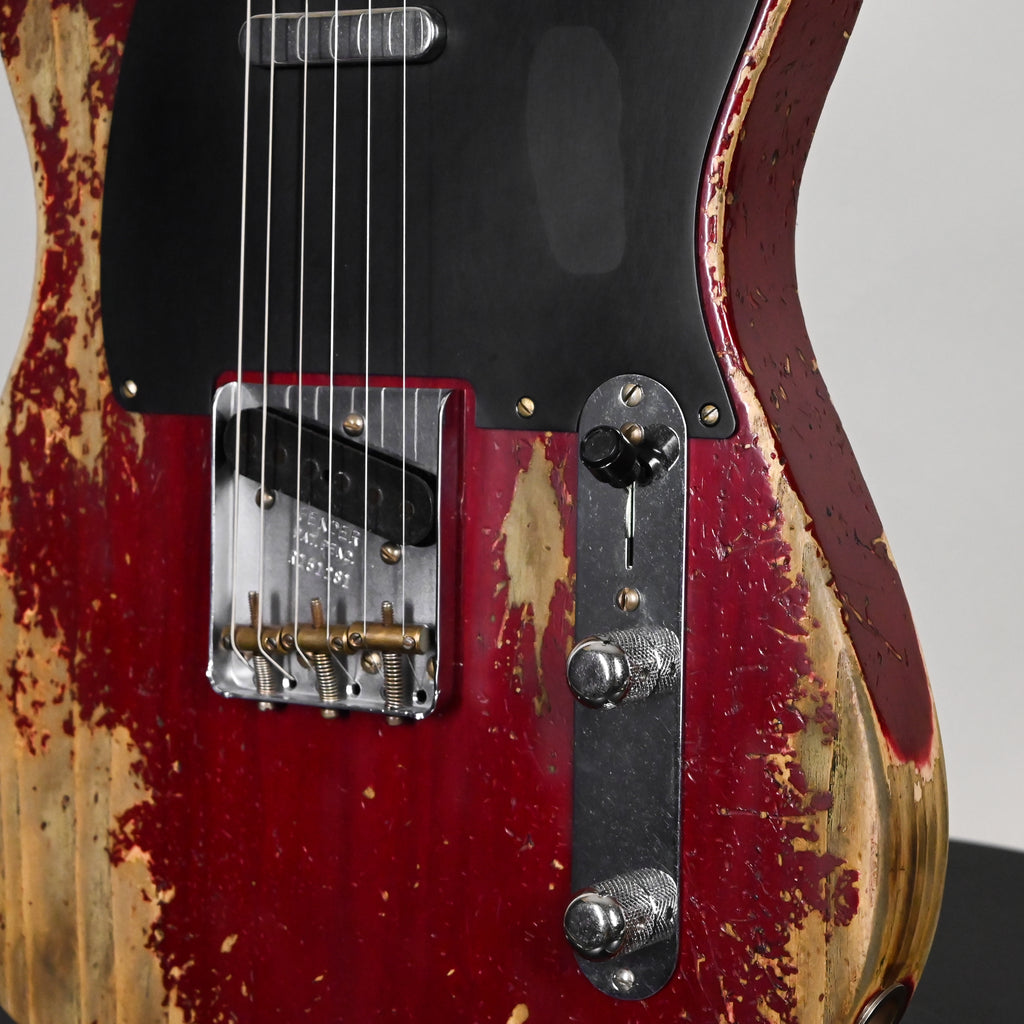 Fender Custom Shop '52 Telecaster Super Heavy Relic- Aged Bing Cherry Transparent 2026 (R151281)