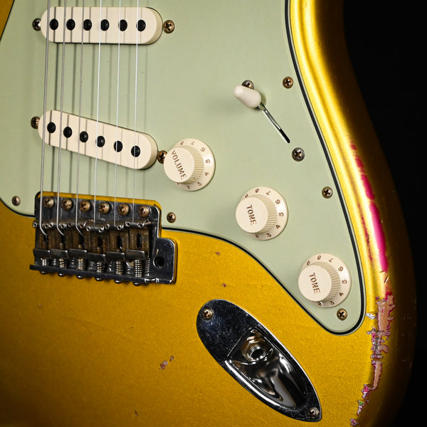 Fender Custom Shop 1962 Stratocaster w/ Josefina Handwound Pickups Heavy Relic- Frost Gold/ Pink Paisley 2025 (R143515)