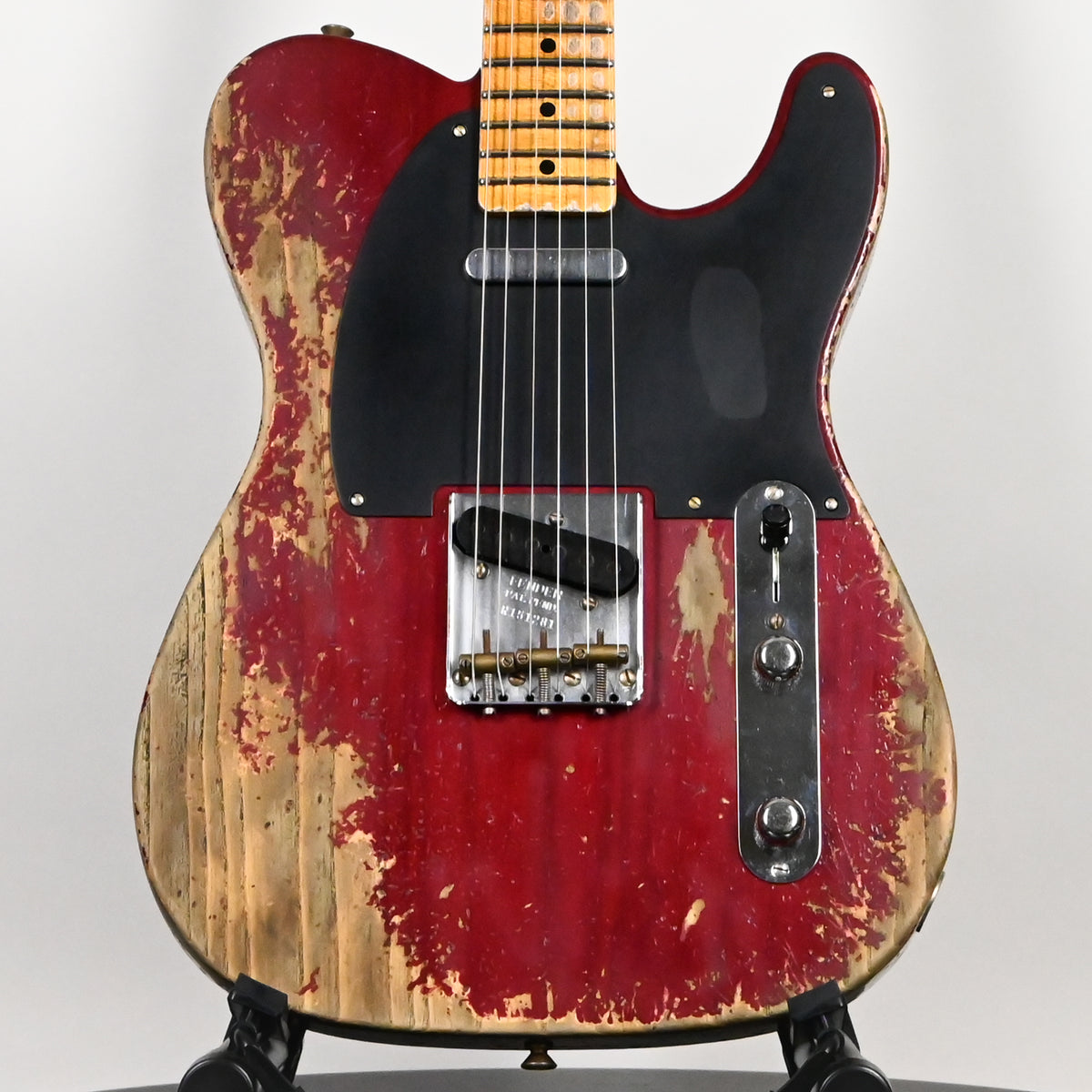 Fender Custom Shop '52 Telecaster Super Heavy Relic- Aged Bing Cherry Transparent 2026 (R151281)