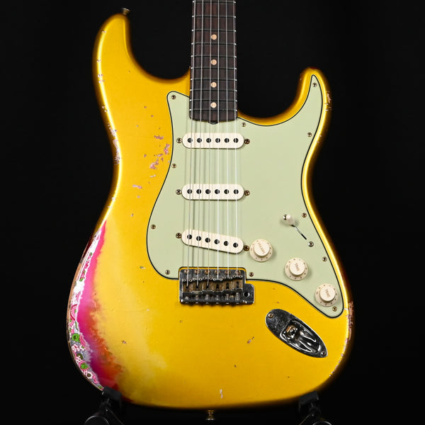 Fender Custom Shop 1962 Stratocaster w/ Josefina Handwound Pickups Heavy Relic- Frost Gold/ Pink Paisley 2025 (R143515)