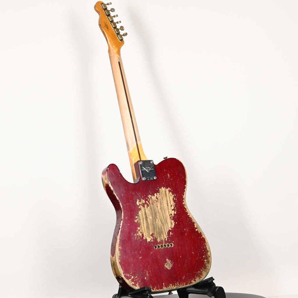 Fender Custom Shop '52 Telecaster Super Heavy Relic- Aged Bing Cherry Transparent 2026 (R151281)