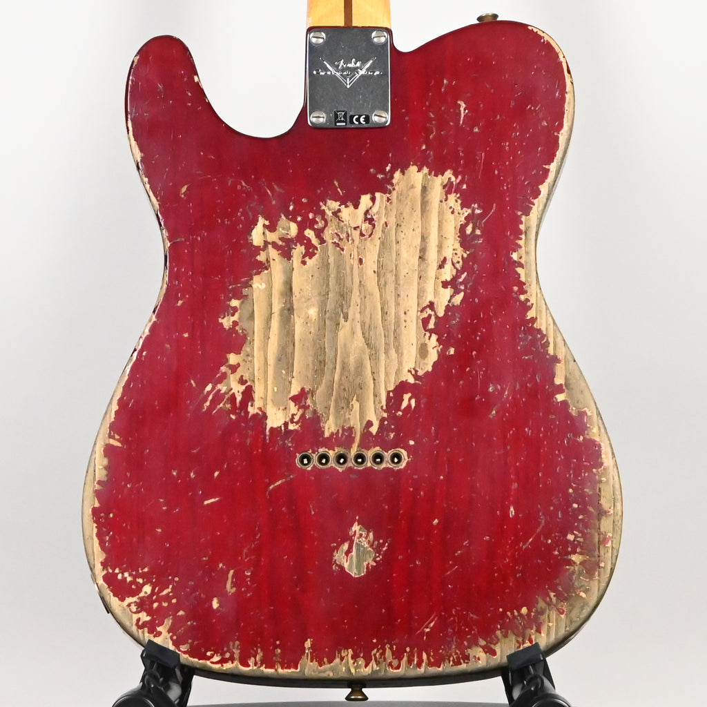 Fender Custom Shop '52 Telecaster Super Heavy Relic- Aged Bing Cherry Transparent 2026 (R151281)