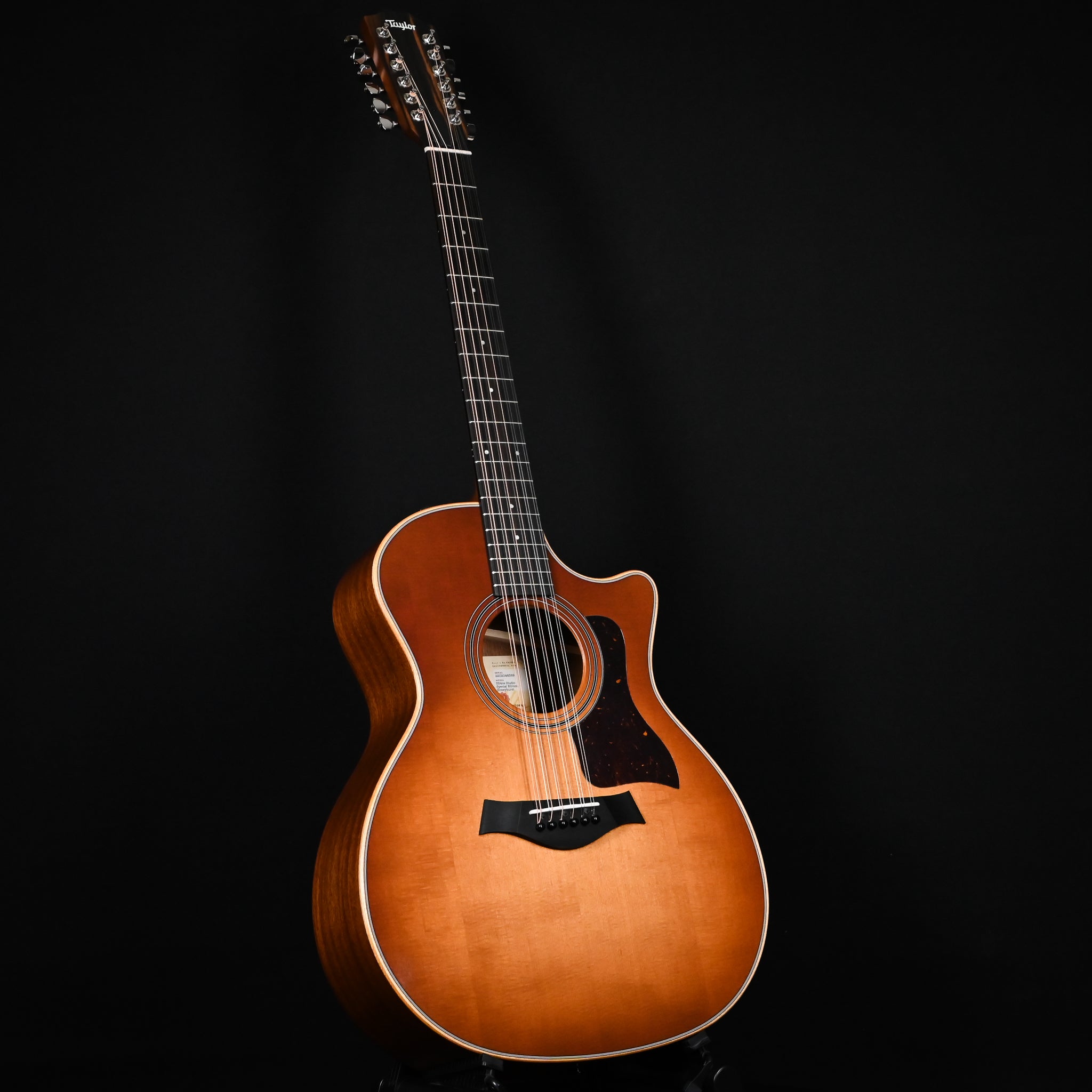 Taylor 354ce Studio Special Edition 12-String w/ Sitka Spruce Top & Sapele Back and Sides Acoustic/ Electric- Honeyburst 2026 (2202046389)