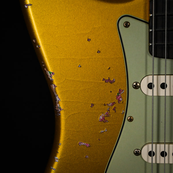 Fender Custom Shop 1962 Stratocaster w/ Josefina Handwound Pickups Heavy Relic- Frost Gold/ Pink Paisley 2025 (R143515)