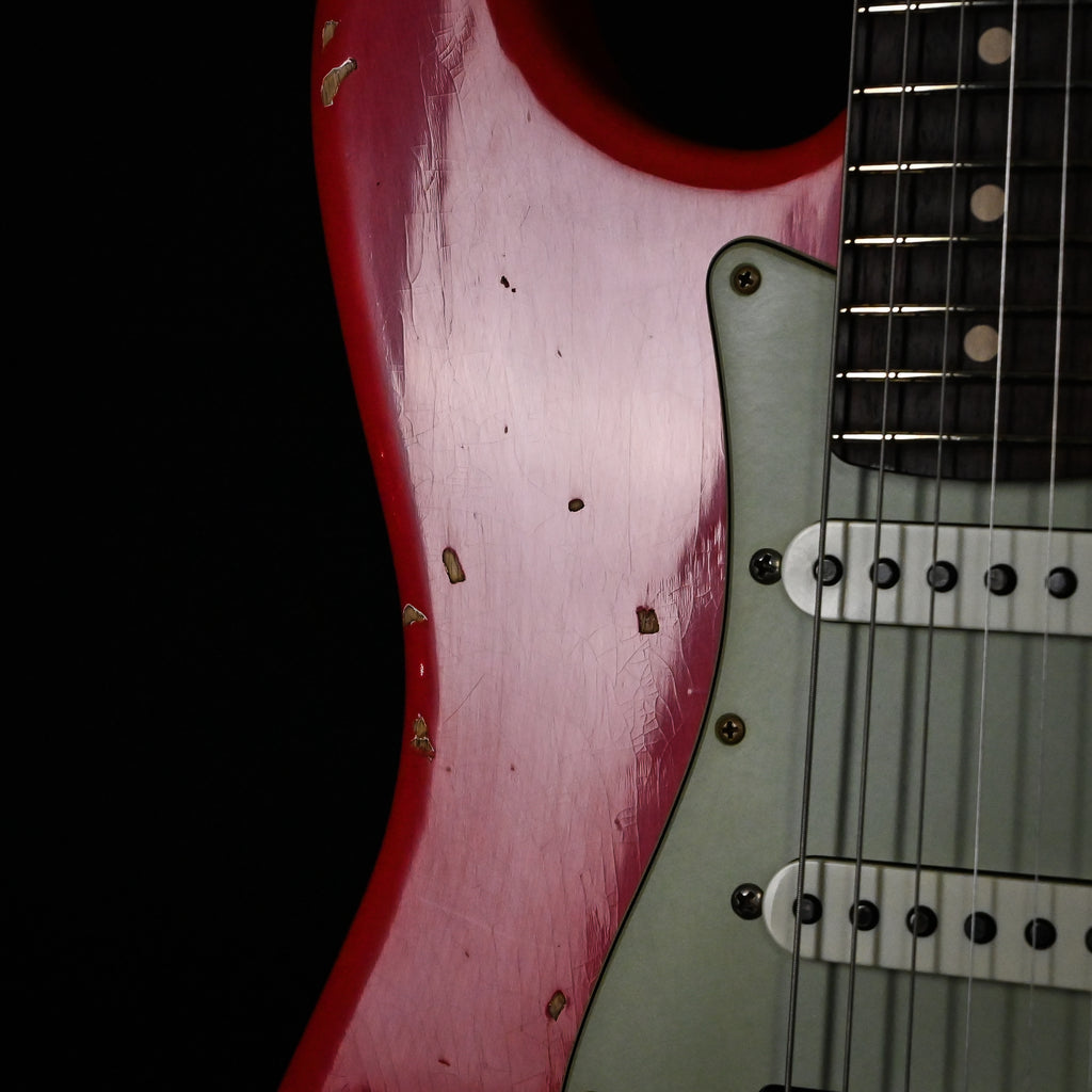 Fender Custom Shop '62 Stratocaster HSS w/ Ash Body, Relic- Fiesta Red 2026 (R150708)