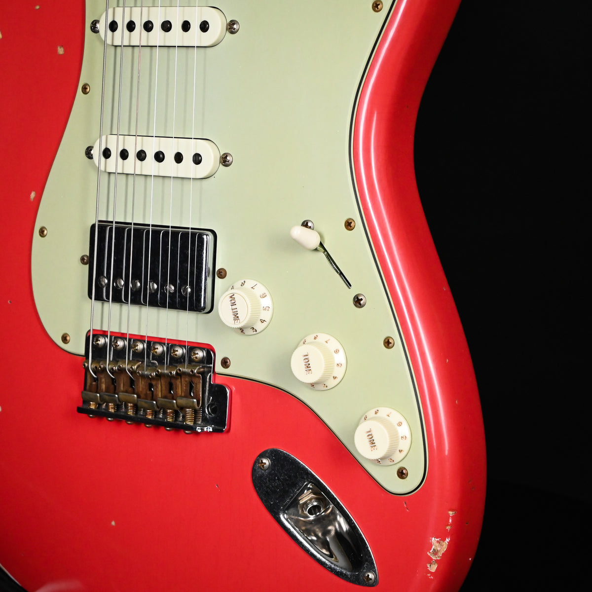 Fender Custom Shop '62 Stratocaster HSS w/ Ash Body, Relic- Fiesta Red 2026 (R150708)