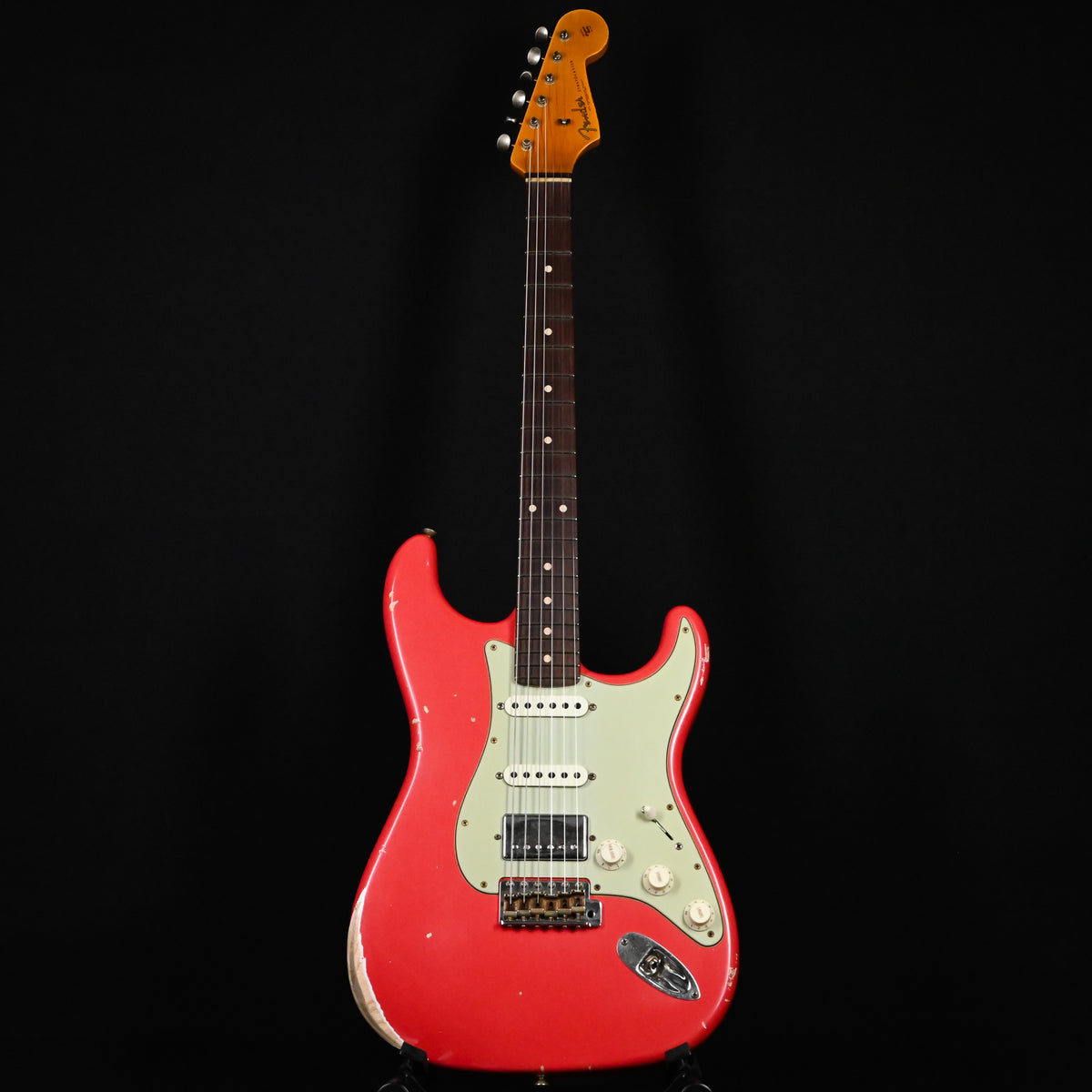 Fender Custom Shop '62 Stratocaster HSS w/ Ash Body, Relic- Fiesta Red 2026 (R150708)