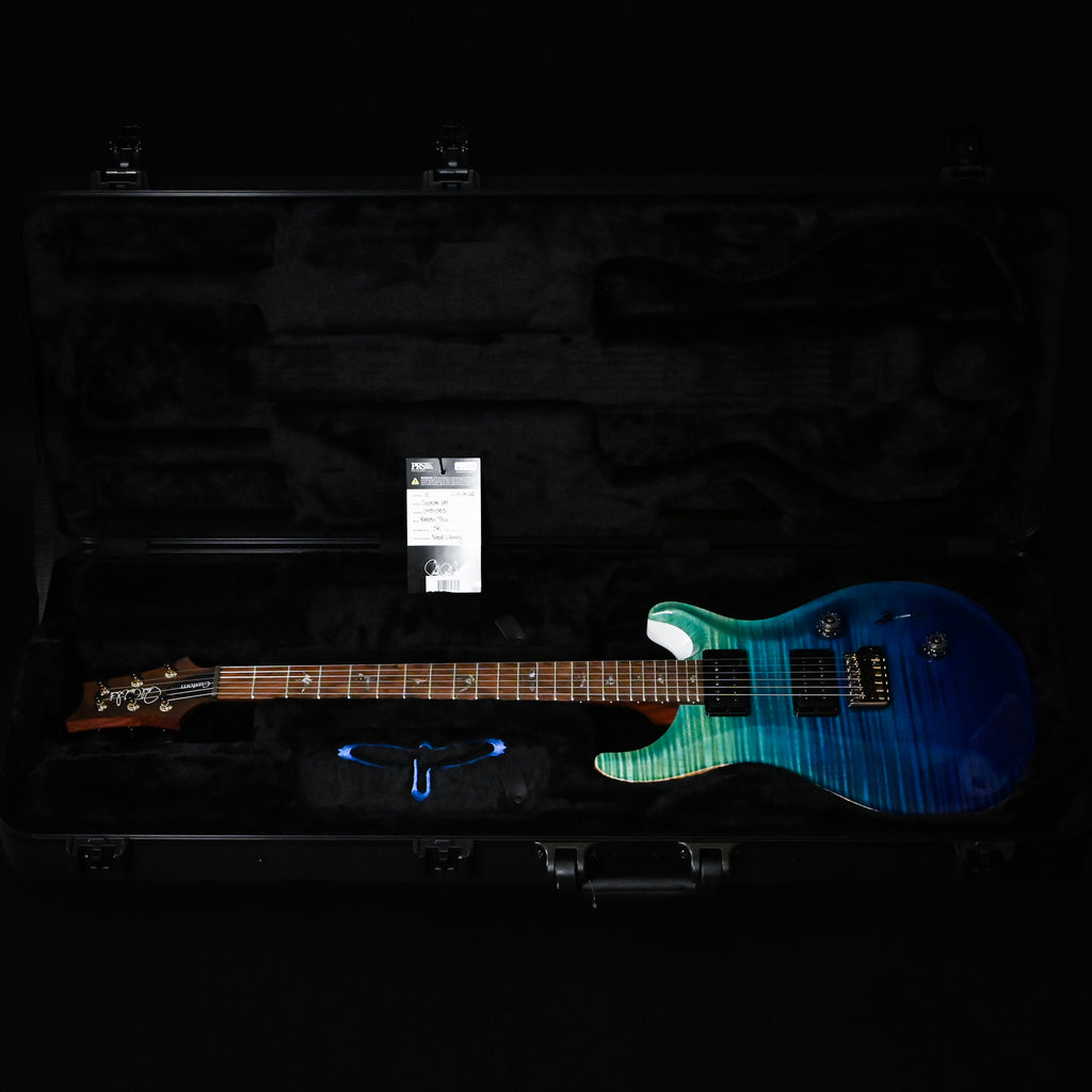 PRS Custom 24 Wood Library w/ 1-Piece Flame 10-Top, Brazilian Rosewood, & DMO Pickups- Custom Color 2026 (0431583)