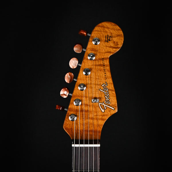 Fender Custom Shop Artisan Daul P-90 Koa Stratocaster NOS- Aged Natural 2024 (CZ578872)