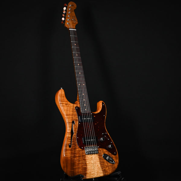 Fender Custom Shop Artisan Daul P-90 Koa Stratocaster NOS- Aged Natural 2024 (CZ578872)