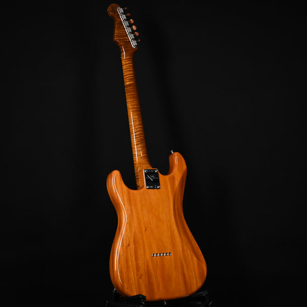 Fender Custom Shop Artisan Daul P-90 Koa Stratocaster NOS- Aged Natural 2024 (CZ578872)