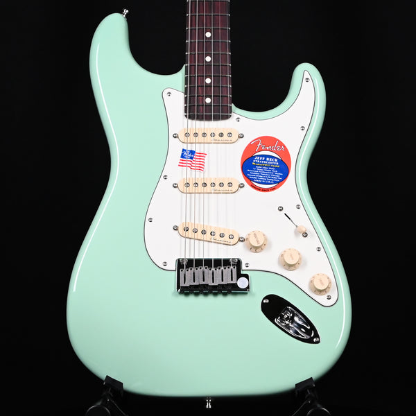 Fender Artist Series Jeff Beck Stratocaster Rosewood Fingerboard Surf Green 2024 (US24026076)