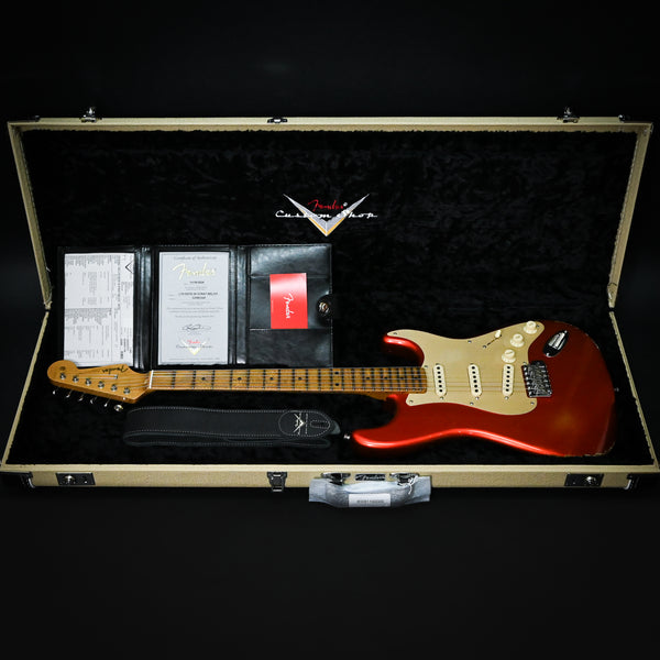 Fender Custom Shop Limited Edition Roasted '56 Stratocaster Journeyman/ Closet Classic- Aged Candy Tangerine 2024 (CZ583324)