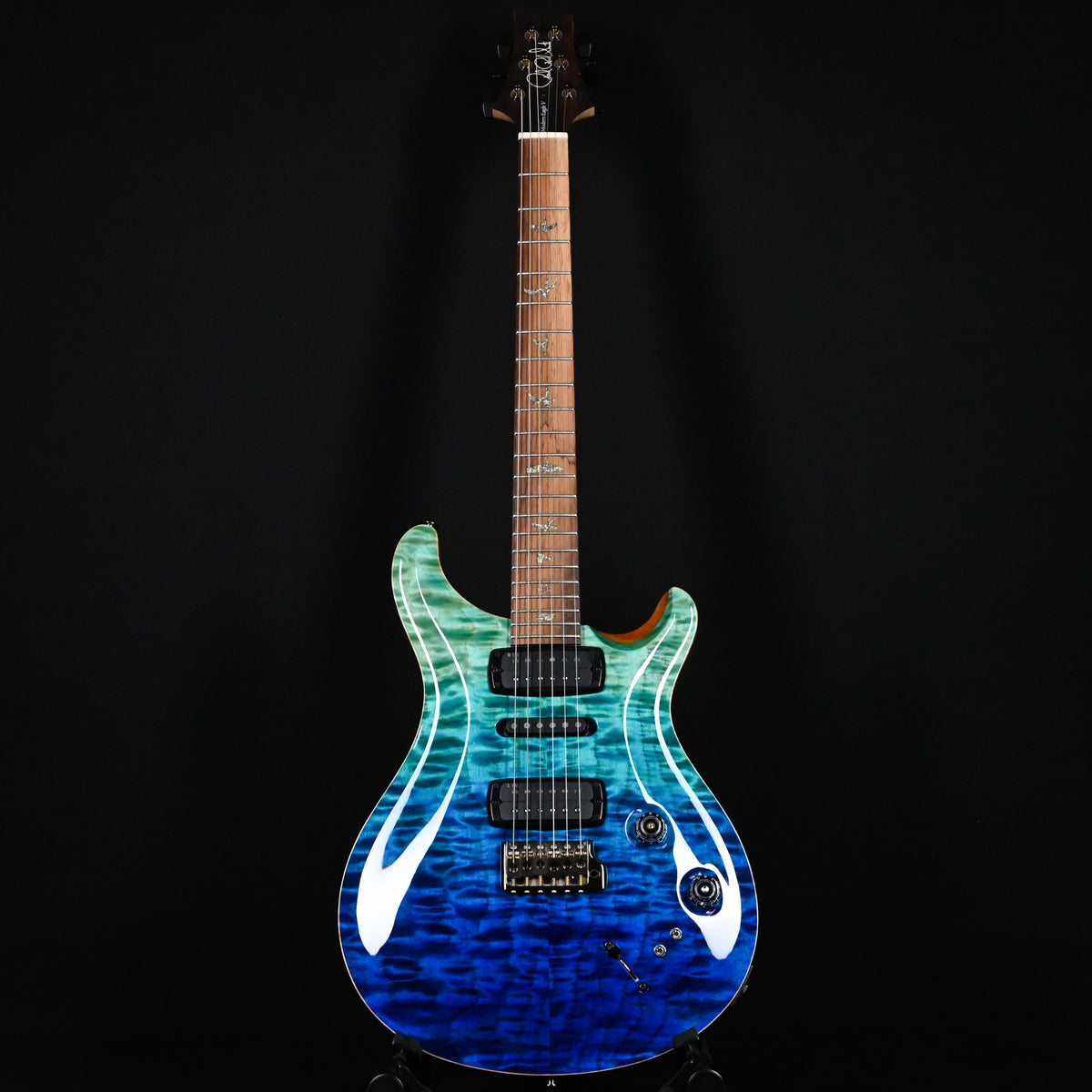 PRS Modern Eagle V Wood Library w/ 10-Top & Brazilian Rosewood Fingerboard Electric Guitar- Blue Fade 2026 (0431496)