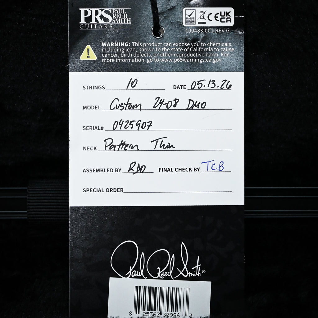 PRS Custom 24-08 Limited Edition Private Stock Color- Sprayer's Choice 2026 (0425907)