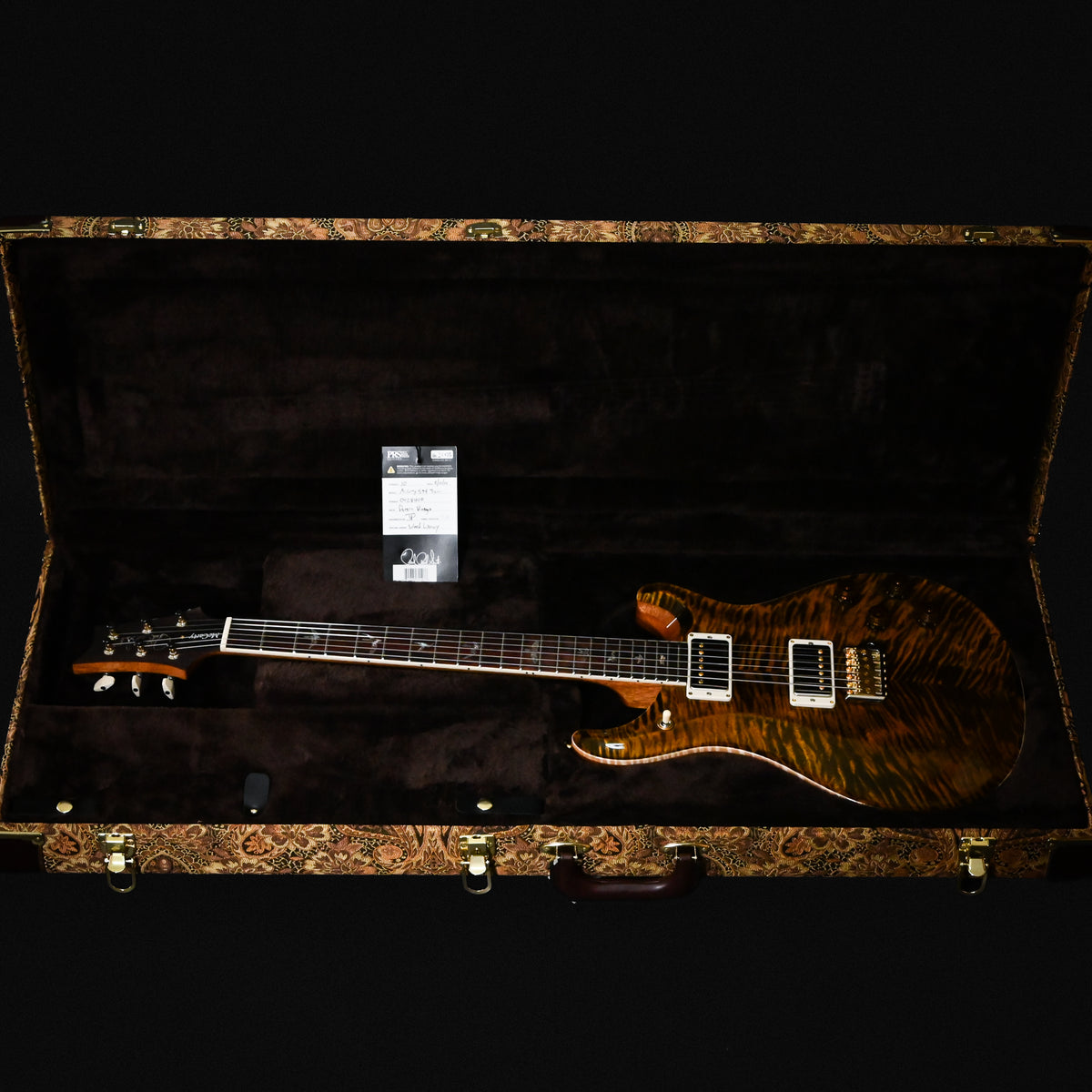 PRS Wood Library McCarty 594 Tremolo w/ 10 Top- Tiger Eye 2026 (0428400)