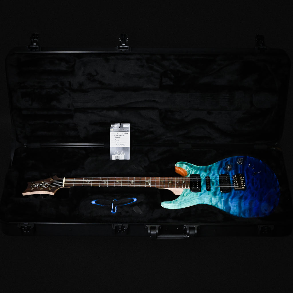 PRS Modern Eagle V Wood Library w/ 10-Top & Brazilian Rosewood Fingerboard Electric Guitar- Blue Fade 2026 (0431581)