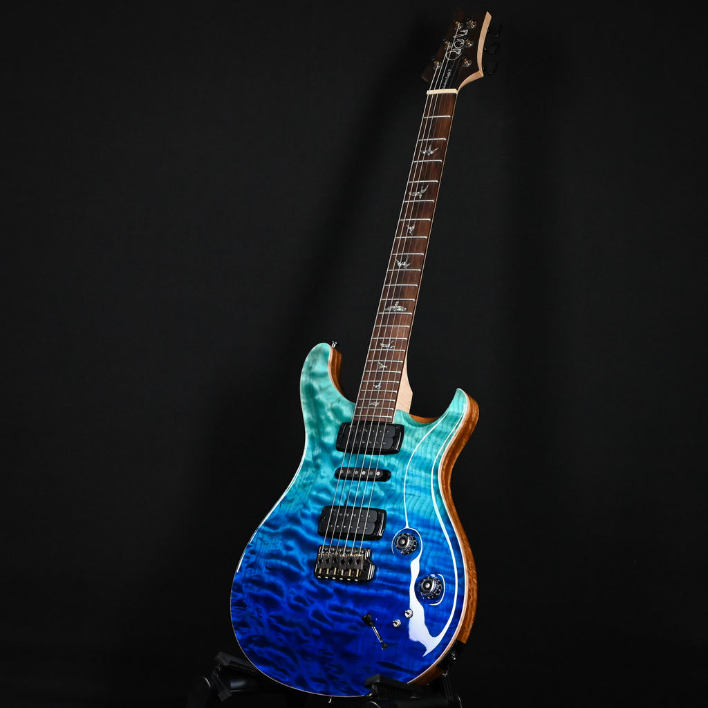 PRS Modern Eagle V Wood Library w/ 10-Top & Brazilian Rosewood Fingerboard Electric Guitar- Blue Fade 2026 (0431581)