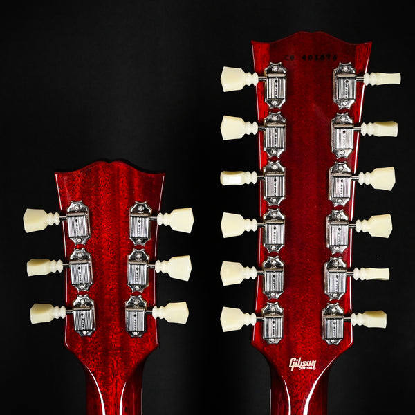 Gibson Custom EDS-1275 Double Neck 6-String & 12-String Electric Guitar- Cherry Red 2024 (C8401574)