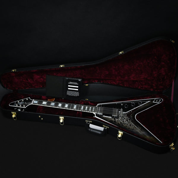Gibson Custom M2M Flying V Custom Quilt Top Electric Guitar- Cobra Burst 2022 (CZ203454)