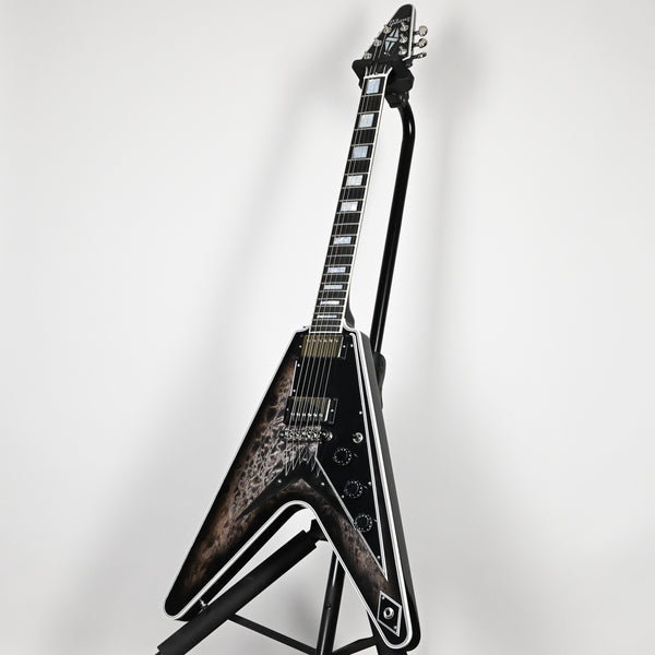 Gibson Custom M2M Flying V Custom Quilt Top Electric Guitar- Cobra Burst 2022 (CZ203454)
