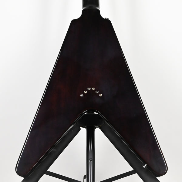 Gibson Custom M2M Flying V Custom Quilt Top Electric Guitar- Cobra Burst 2022 (CZ203454)
