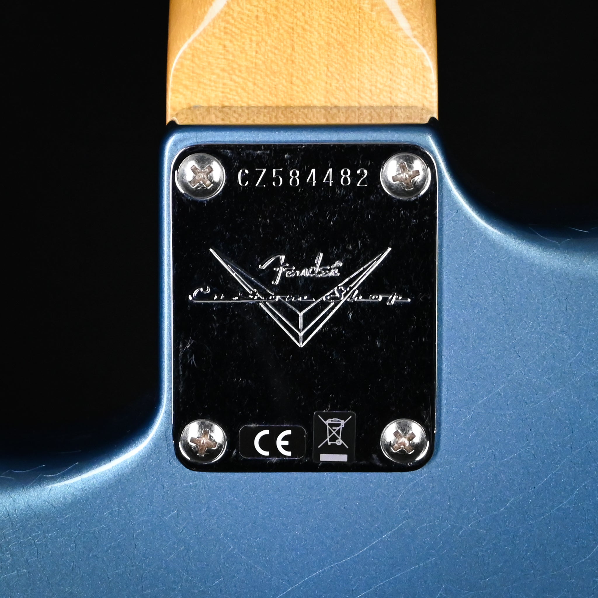Fender Custom Shop '66 Stratocaster Deluxe Closet Classic- Age Lake Placid Blue 2025 (CZ584482) *Please Read "Discription"*