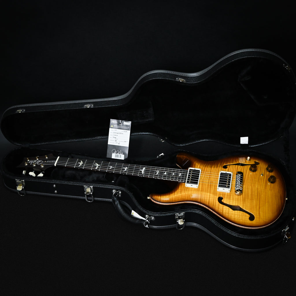 PRS Hollowbody II Piezo w/ 10 Top Electric Guitar- McCarty Tobacco Sunburst 2025 (0408519)