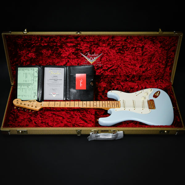 Fender Custom Shop Limited Edition 70th Anniversary Stratocaster NOS- Sonic Blue 2024 (LXX0247)