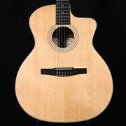 Taylor 214ce-N Nylon Acoustic Guitar- Natural (2211065526)