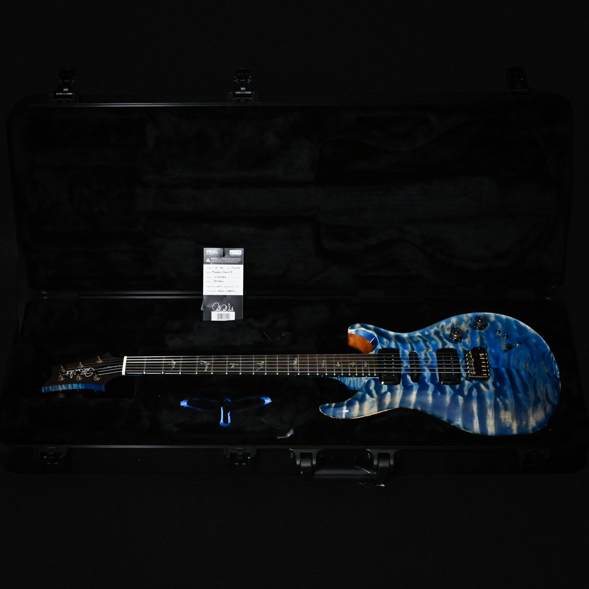 PRS Modern Eagle V Wood Library w/ 10-Top & Brazilian Rosewood Fingerboard Electric Guitar- Faded Blue Jean w/ Natural Back 2026 (0431580)