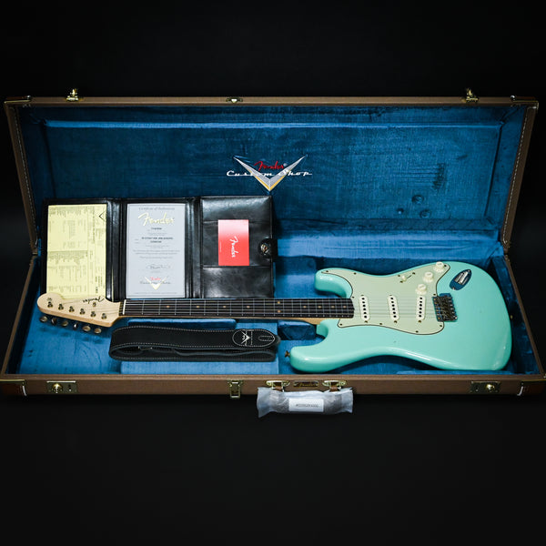 Fender Custom Shop '59 Stratocaster Journeyman- Super Faded/Aged Sea Foam Green 2024 (CZ582145)