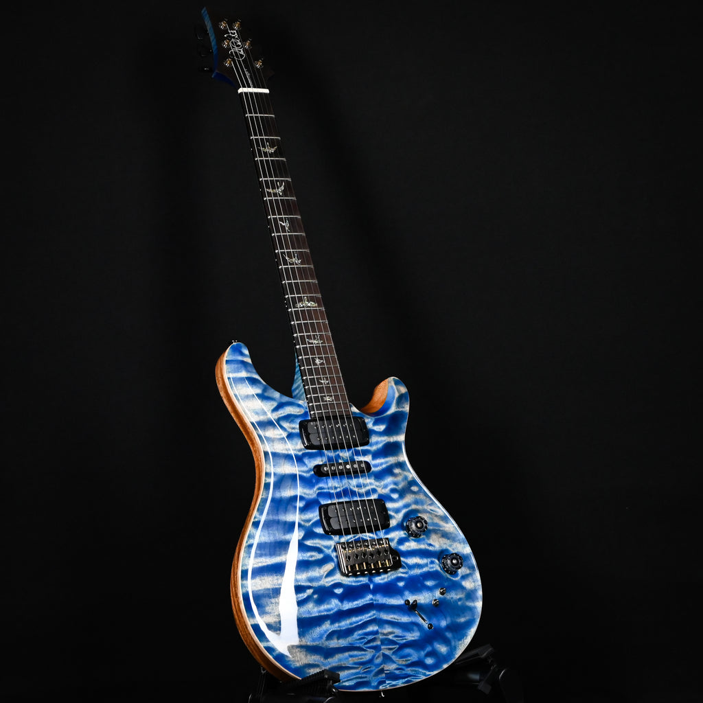 PRS Modern Eagle V Wood Library w/ 10-Top & Brazilian Rosewood Fingerboard Electric Guitar- Faded Blue Jean w/ Natural Back 2026 (0431580)