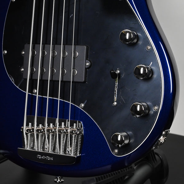 Ernie Ball Music Man StingRay 5 Special H 5-String Bass Guitar- Butane Blue 2025 (K08591)