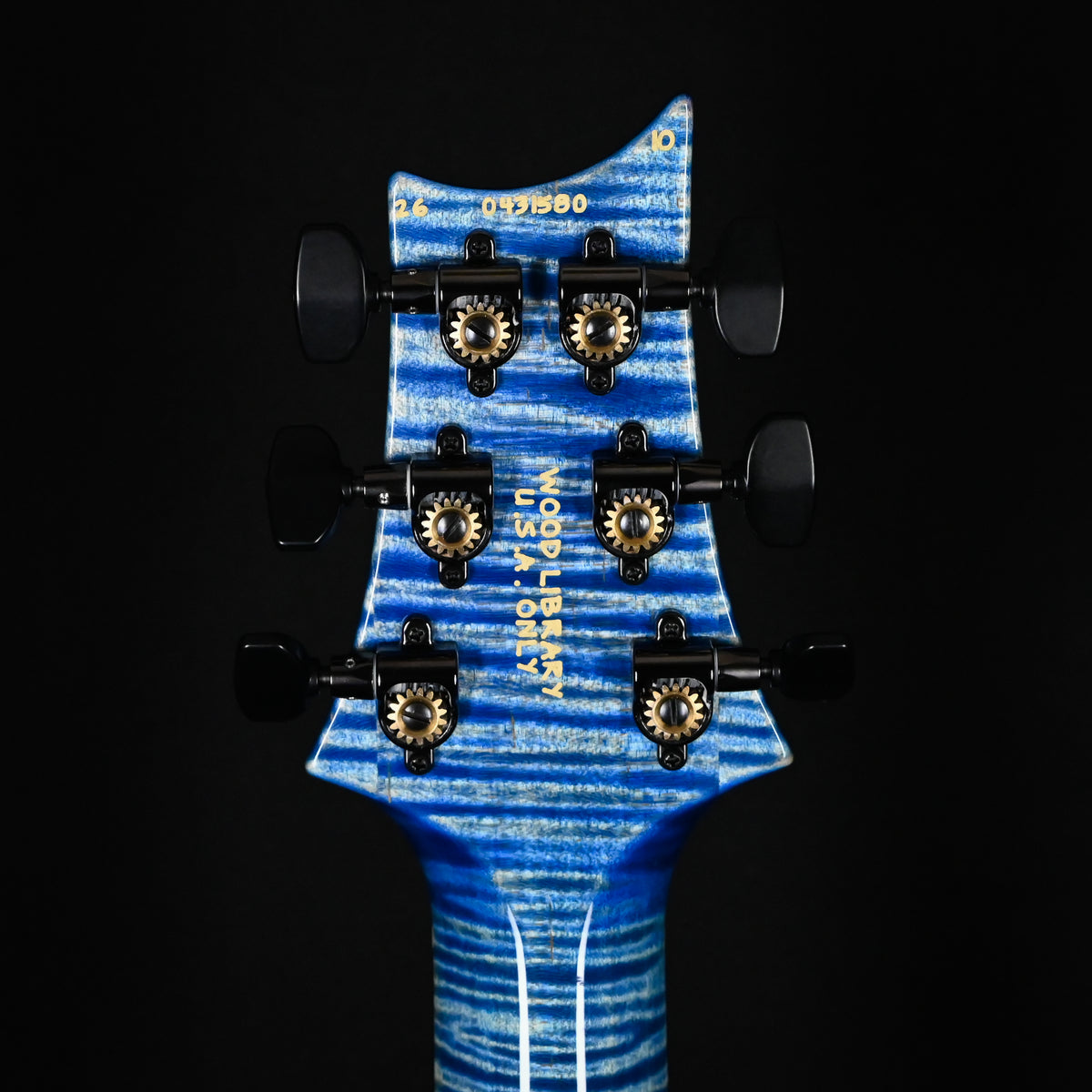 PRS Modern Eagle V Wood Library w/ 10-Top & Brazilian Rosewood Fingerboard Electric Guitar- Faded Blue Jean w/ Natural Back 2026 (0431580)