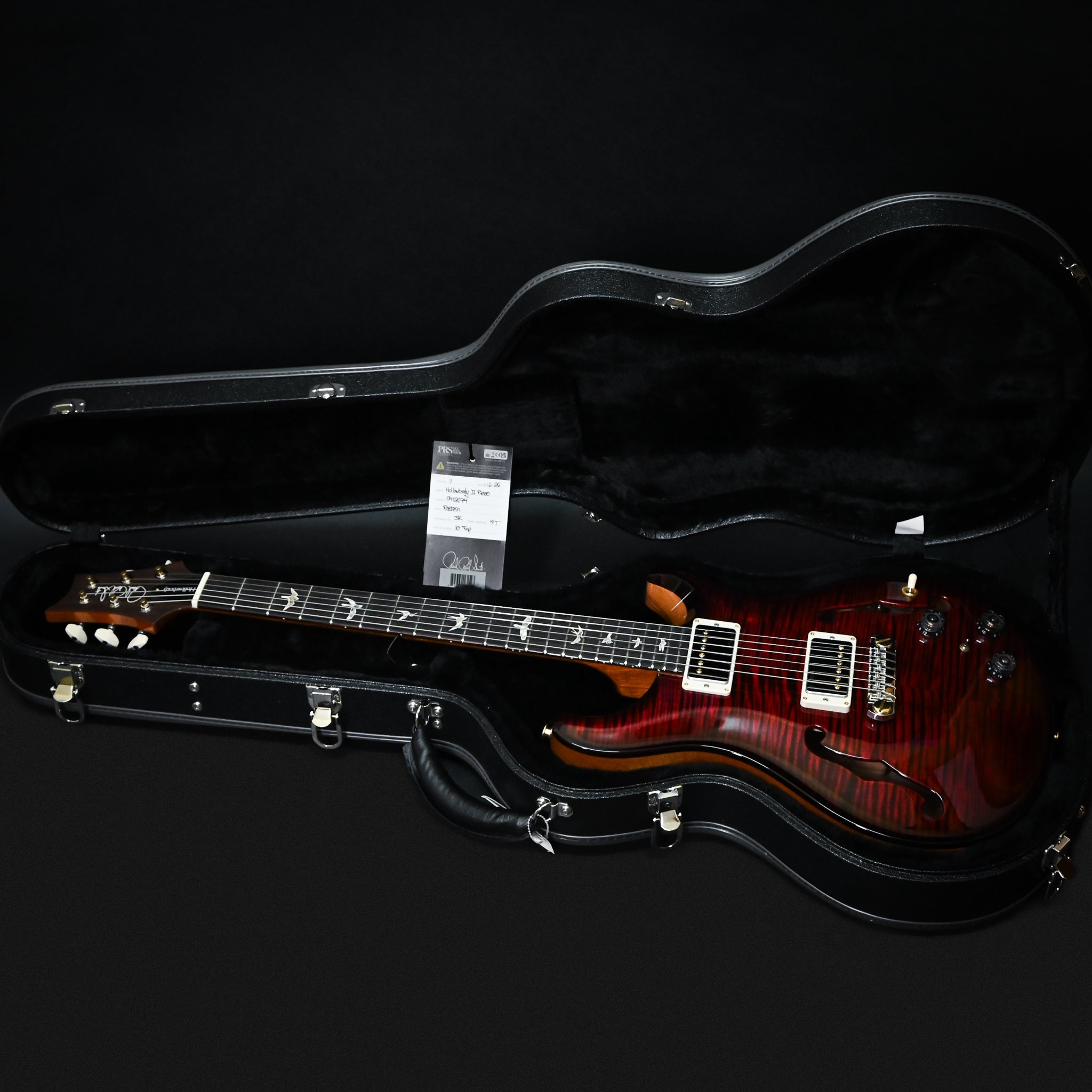 PRS Hollowbody II Piezo w/ 10 Top Electric Guitar- Custom Color 2025 (0412074)