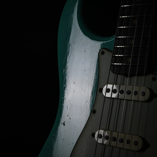 Fender Custom Shop '59 Stratocaster Journeyman- Super Faded/Aged Sea Foam Green 2024 (CZ582145)