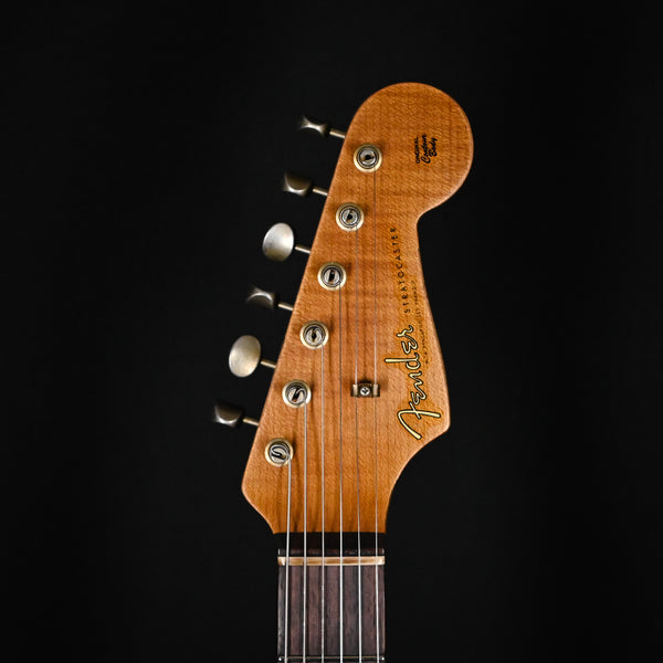 Fender Custom Shop Limited Edition '59 Stratocaster Roasted Heavy Relic- Wide Fade Chocolate 3 Tone Sunburst 2024 (CZ583584)