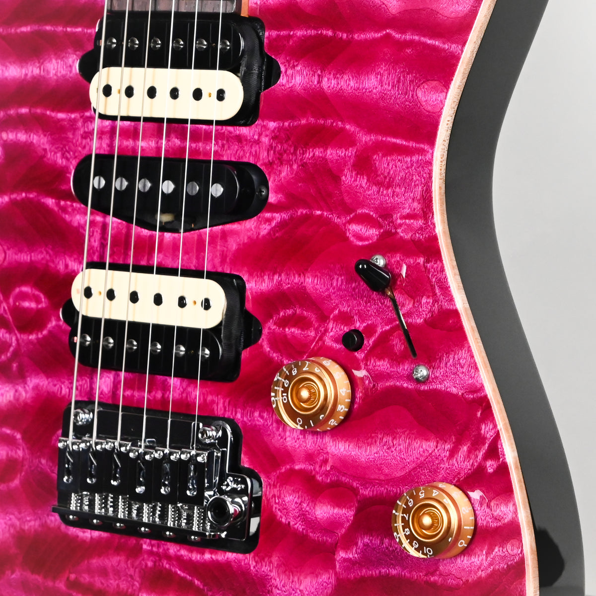 Suhr Custom Modern Electric Guitar- Magenta Pink Stain 2026 (93645)