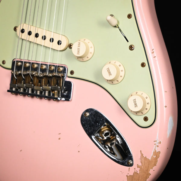 Fender Custom Shop 1962 Stratocaster Heavy Relic- Shell Pink 2024 (R135990)