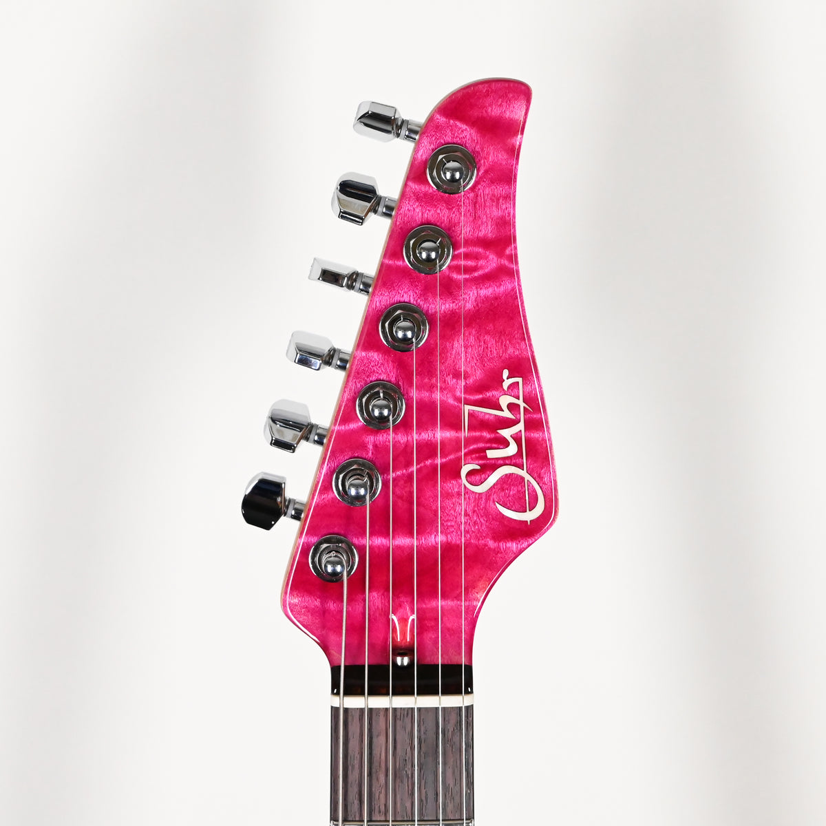 Suhr Custom Modern Electric Guitar- Magenta Pink Stain 2026 (93645)