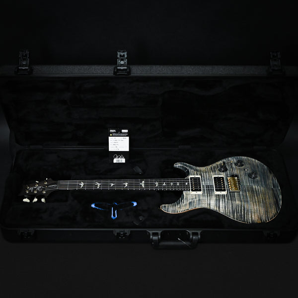 PRS Custom 24 Piezo w/ 10-Top & DMO Pickups Electric Guitar- Faded Whale Blue 2026 (0423797)