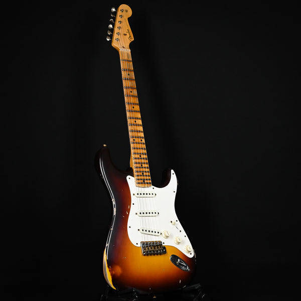 Fender Custom Shop Limited Edition Fat 50's Stratocaster Relic- Wide Fade Chocolate 2 Tone Sunburst 2024 (CZ583499)