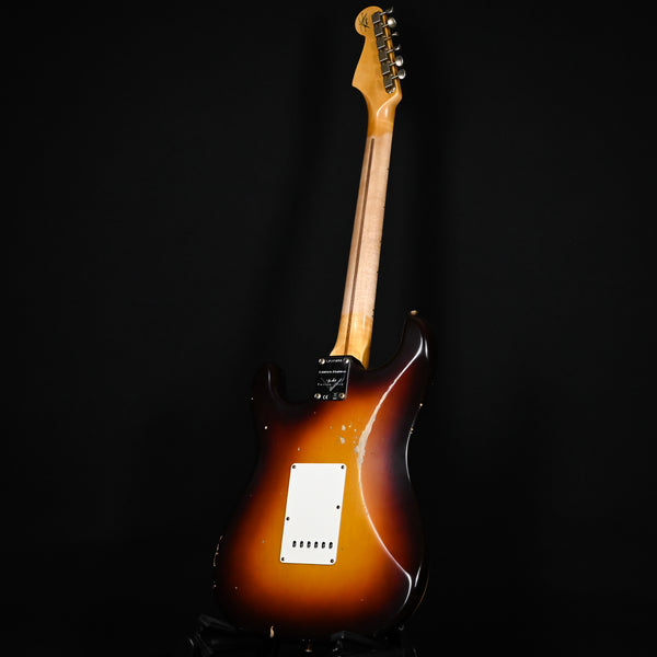 Fender Custom Shop Limited Edition Fat 50's Stratocaster Relic- Wide Fade Chocolate 2 Tone Sunburst 2024 (CZ583499)