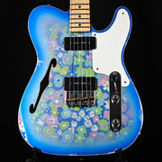 Fender Custom Shop Limited Edition Dual P90 Blue Floral Telecaster Relic 2025 (CZ584262)