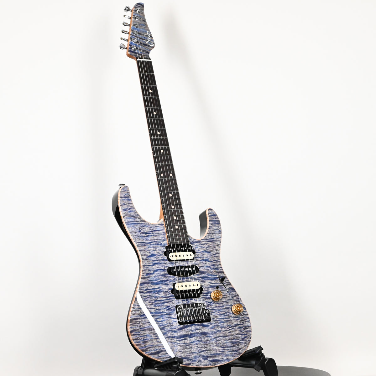 Suhr Custom Modern Electric Guitar- Trans Blue Denim 2026 (93643)