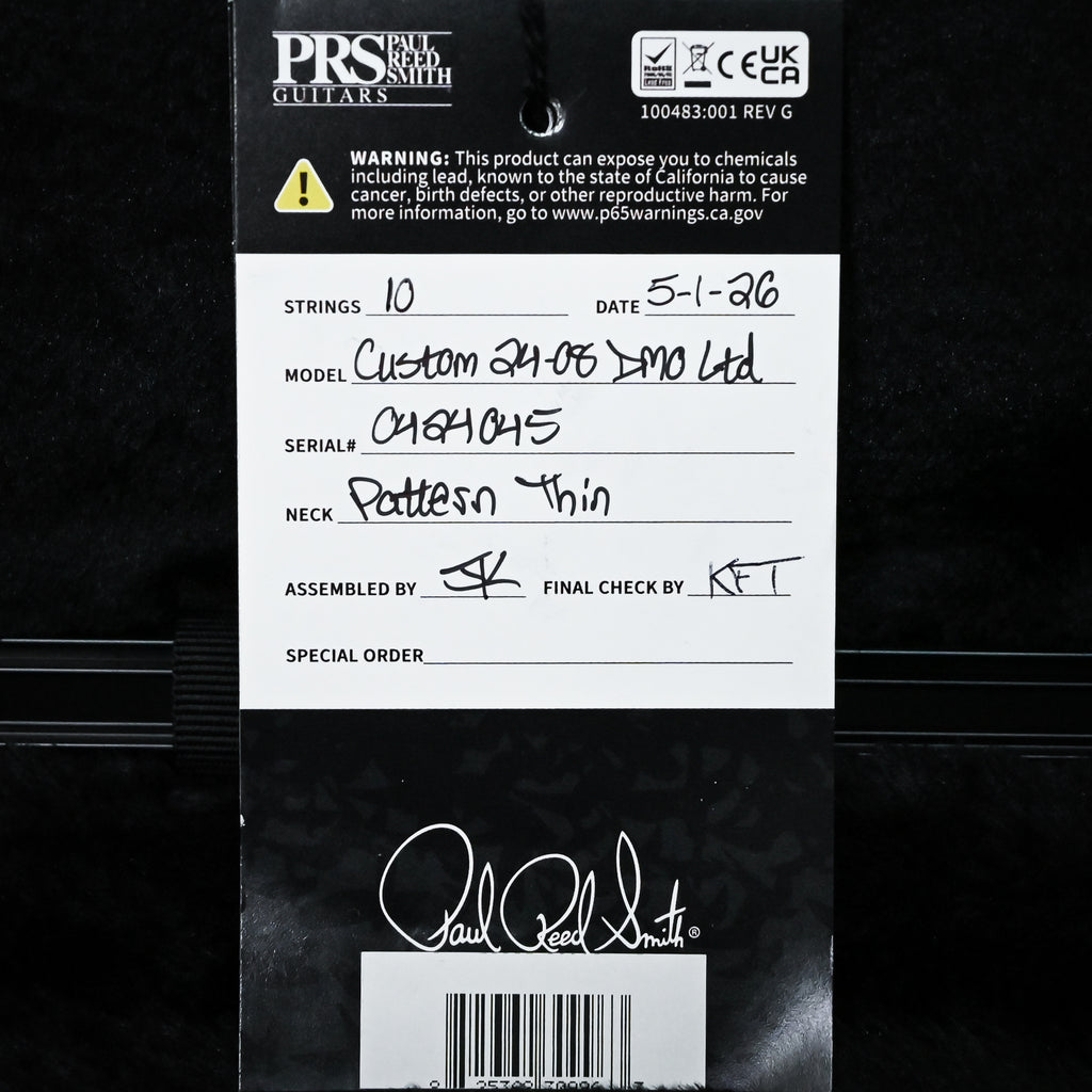 PRS Custom 24-08 Limited Edition Private Stock Color- Sprayer's Choice 2026 (0424045)