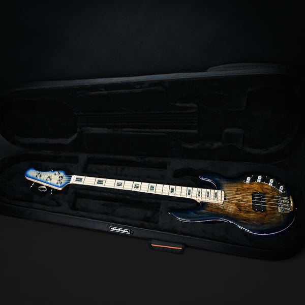 Ernie Ball Music Man BFR StingRay Special Bass Guitar (No. /150)- Paua Blue Burst (F89528)