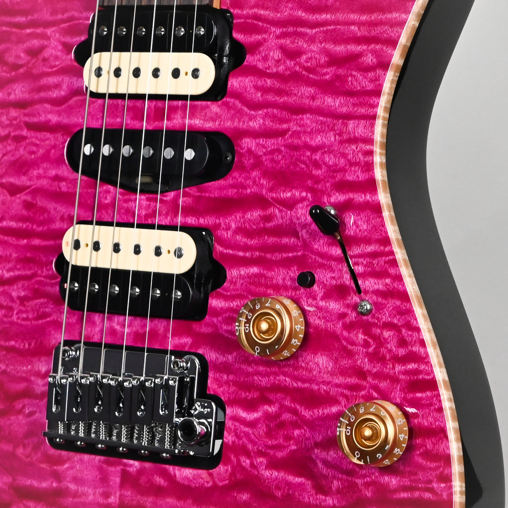 Suhr Custom Modern Electric Guitar- Magenta Pink Stain 2026 (93646)